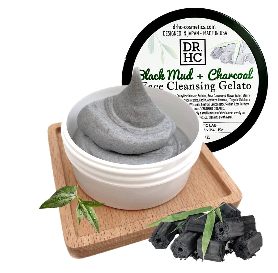 Black Mud + Charcoal Face Cleansing Gelato